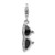 Sunglasses "Black Enamel" Charm