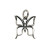 Butterfly "Open" Charm