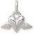 Heart Small "w/ Wings" Charm
