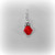 Birthstone "4mm Silver Bead/6mm Drop" Charm