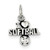 I Love Softball Charm