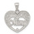 Mama in Heart Charm