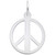 Peace Symbol "Rembrandt" Charm