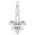 Fleur De Lis "Rembrandt" Charm