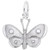 Butterfly "Rembrandt" Charm