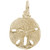 Large Sand Dollar "Rembrandt" Charm