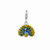 Peacock "Enamel" Charm