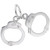 Handcuffs "Rembrandt" Charm