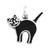Enamel "Black Cat" Charm