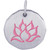 Lotus Flower "Rembrandt" Charm