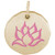 Lotus Flower "Rembrandt" Charm