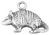 Armadillo charm