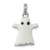 Enamel Ghost Charm