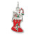Enamel Christmas Stocking
