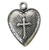 "Cross In Heart" Charm