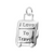"Love to Travel" Suitcase Charm