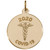 COVID 19 Caduceus Charm 