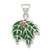 "Enamel Holly" Charm