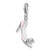 Pink High Heel Charm