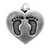 Baby Feet Heart