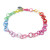 "Charm It" Rainbow Fashion Chain Bracelet 