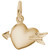 Love Struck Heart "Rembrandt" Charm