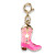 Charm It! Pink Cowboy Boot Charm