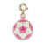 Charm It! Glitter Soccerball Charm