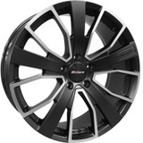 Calibre Kensington Gunmetal Polished Face 20" Alloy Wheels