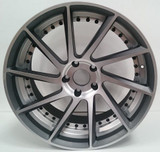 20" Meduza MZ1 Alloy Wheels Staggered Fitment