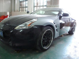 Nissan 370Z AM Style Front Vented Wings Pair