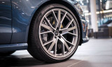 22" Alloy Wheels Audi RS6 Style Black Polished Face