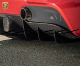 Ferrari 488 Carbon Fiber Shift Rear Diffuser