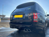 Range Rover L405 SVO Style Rear Bumper & Tailpipes 