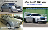 Rolls Royce Ghost 2009-2020 Facelift to 2021 