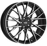 18" Alloy Wheels DOTZ-Fuji Dark Black Polished
