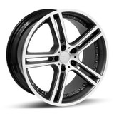 18" Team Dynamics Le Mans Alloy Wheels Silver or Matt Graphite with Polished face