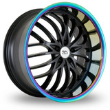 20" Alloy Wheels BK797 Silver or black centre