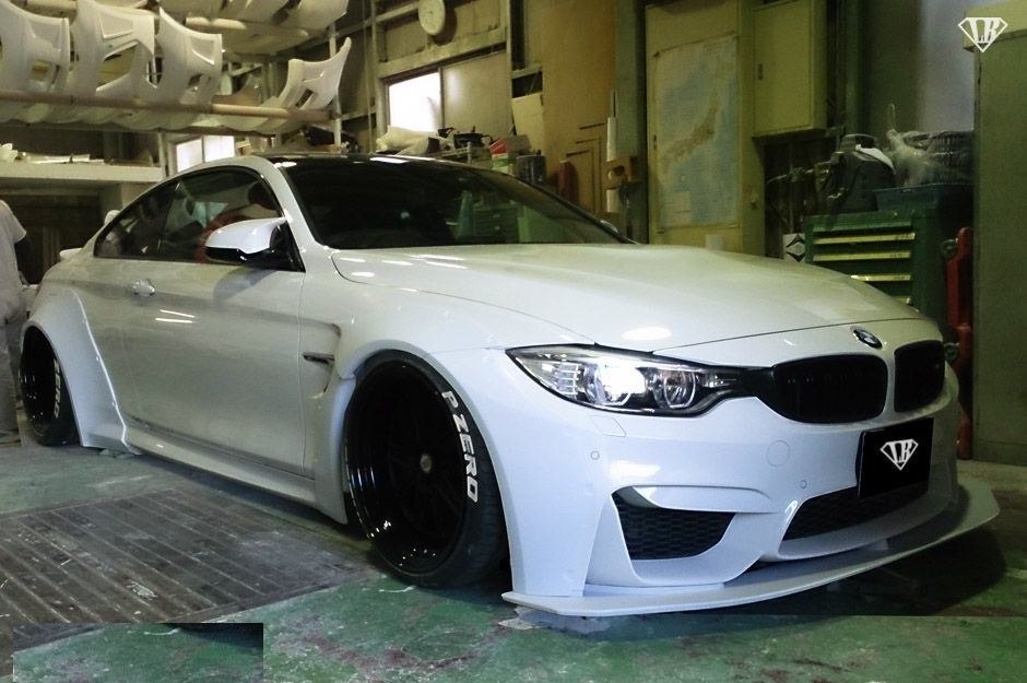 BMW 4 Series Liberty Walk Body kit Meduza Design Ltd
