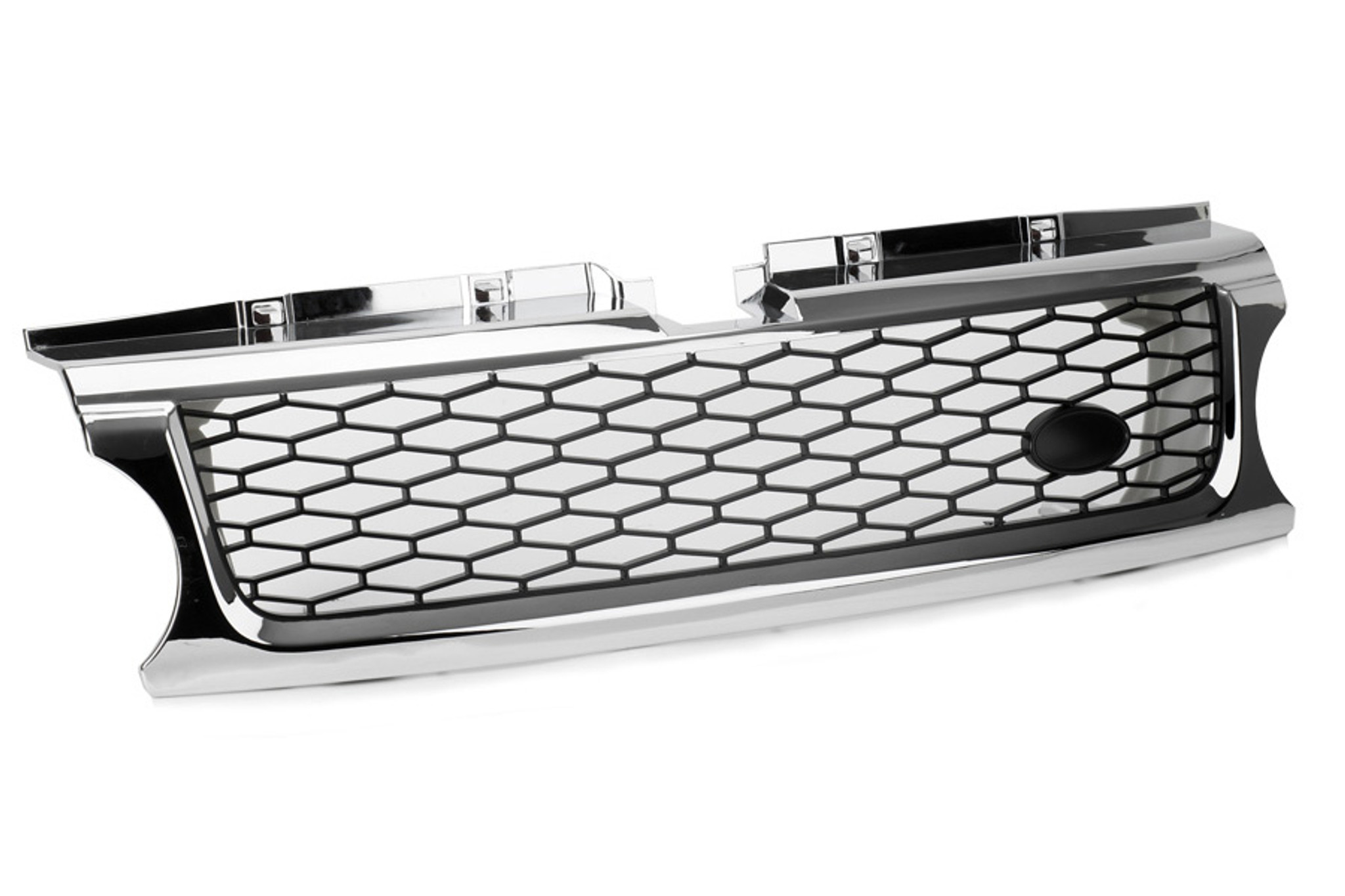 Range Rover Sport HST Front Grille in black with chrome mesh 20052009