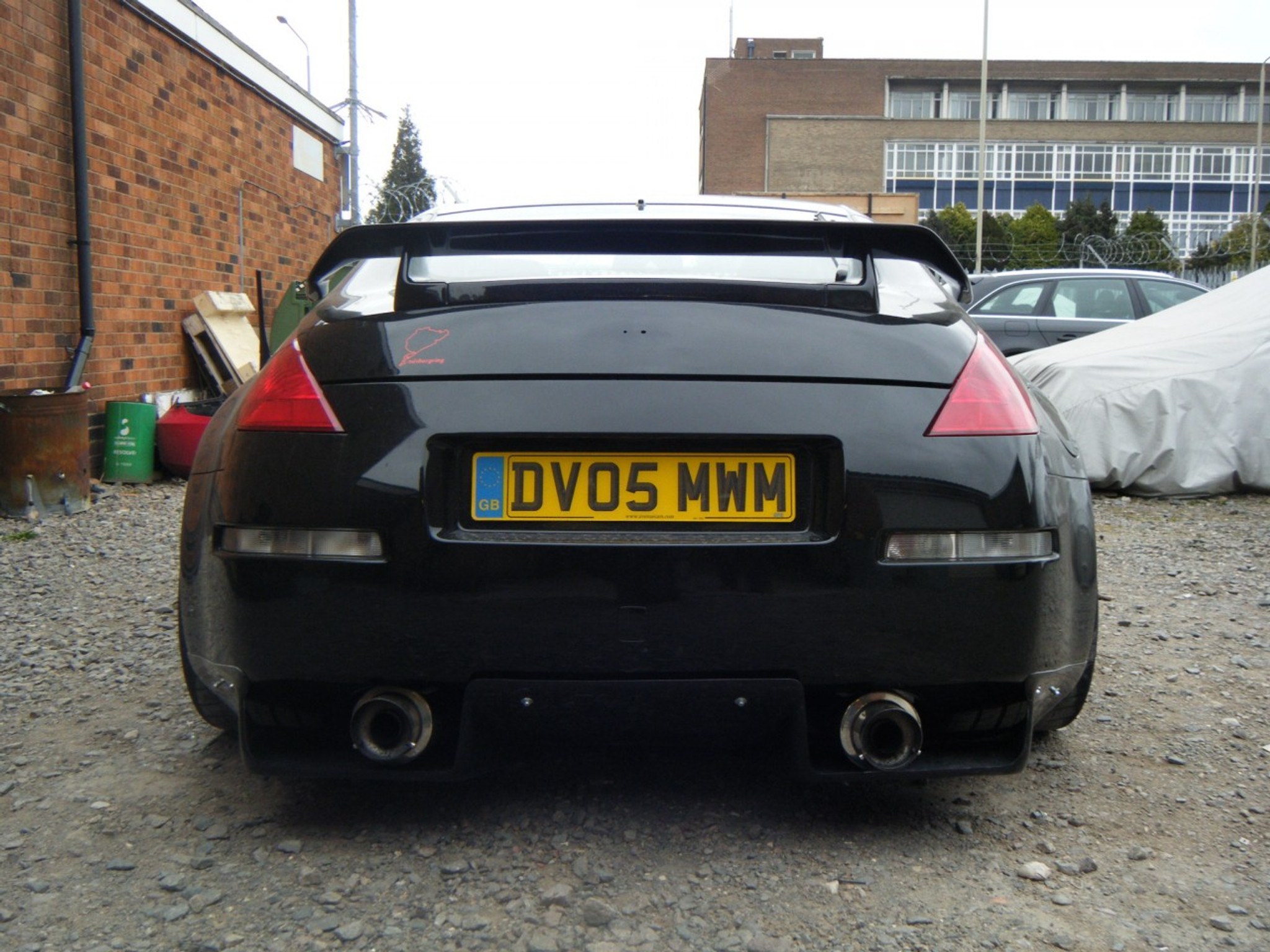 Nissan 350Z Z33 Meduza rear Diffuser Meduza Design Ltd