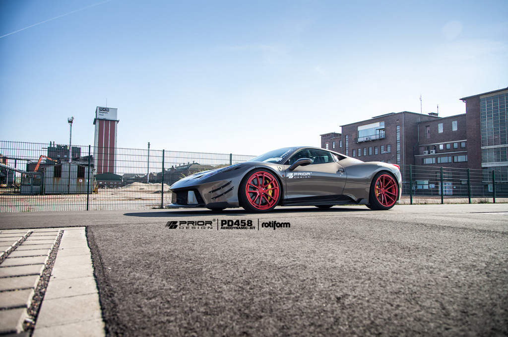 Ferrari 458 Italia Prior Design Front Bumper - Meduza Design Ltd