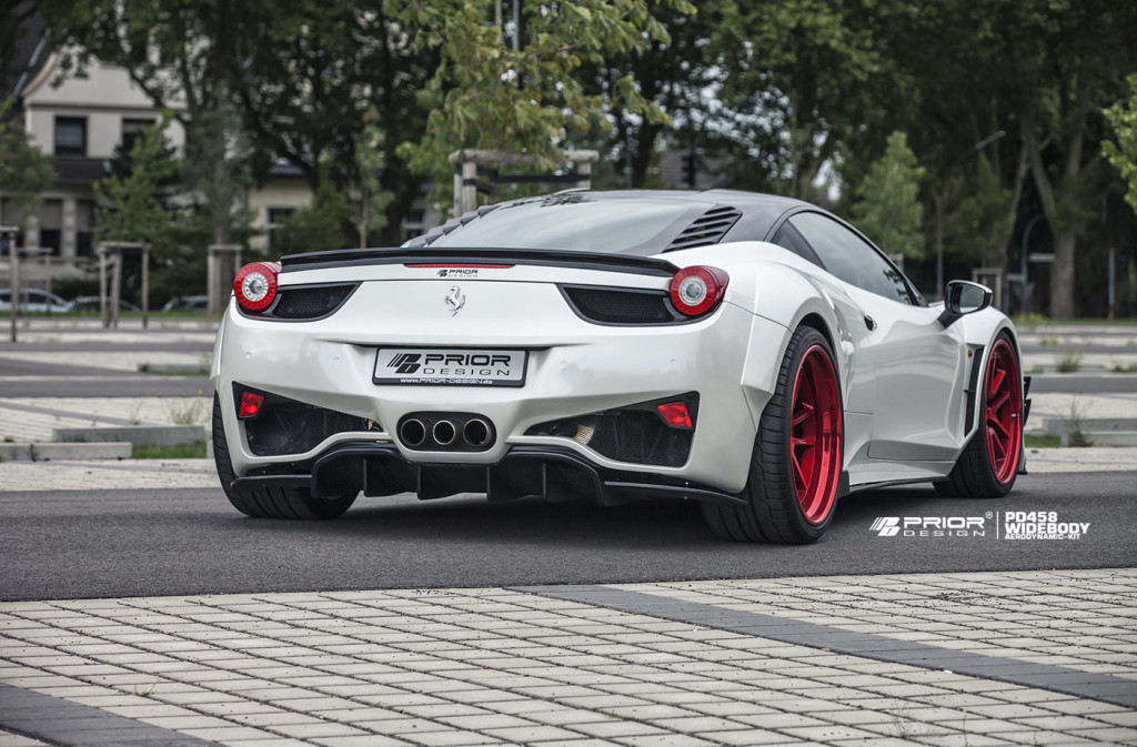 458 Rear Mesh Ferrari 458 Italia Prior Design PD458 Wide Bodykit - Meduza Design Ltd
