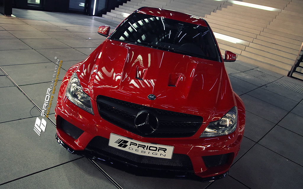 Auto Perfectionists UK Gloss Black Boot Spoiler For Mercedes C-Class Coupe W204 – Rear Lip Wing