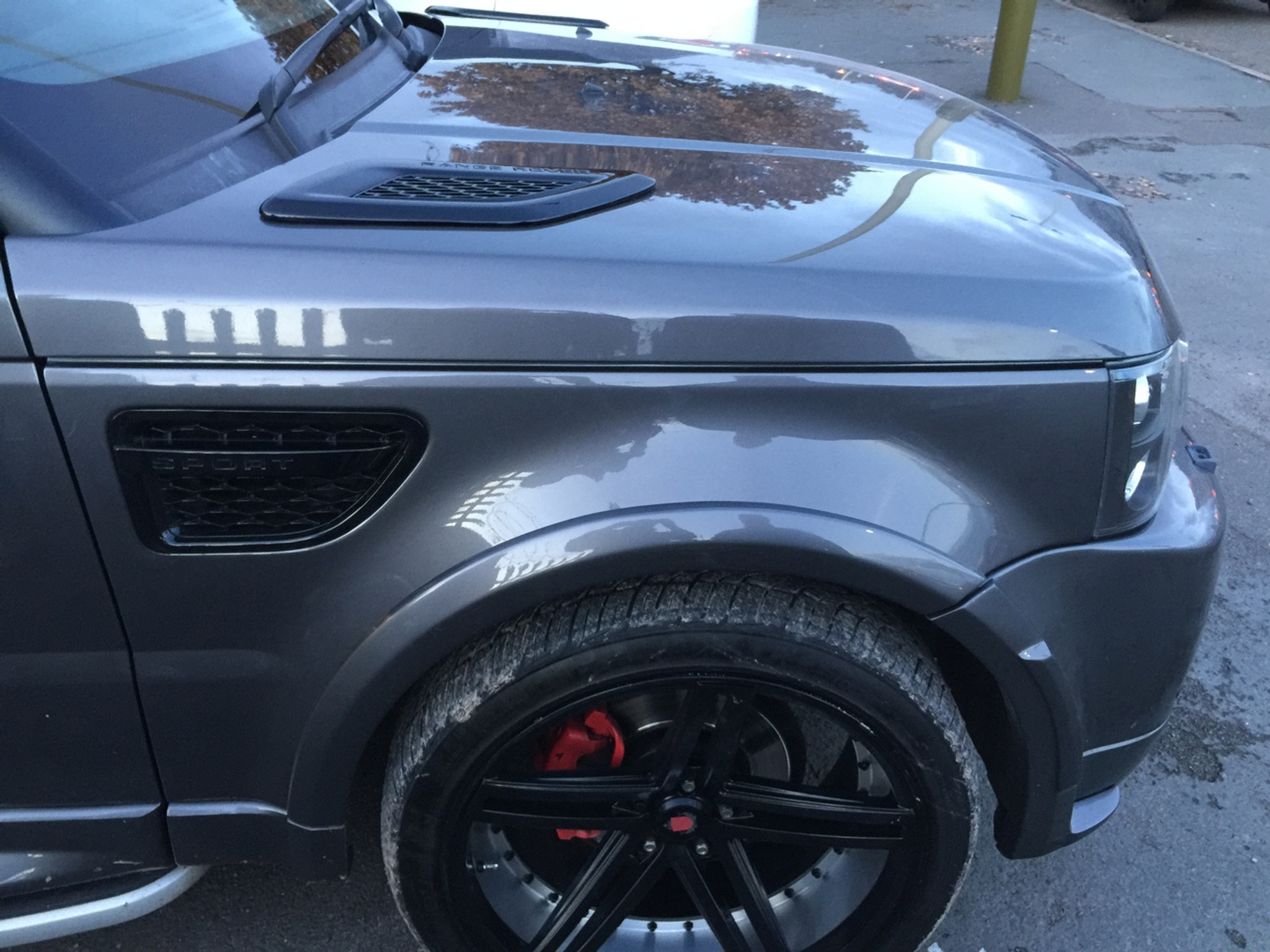 Range Rover Sport Vents 20052012 Installed & Painted Meduza