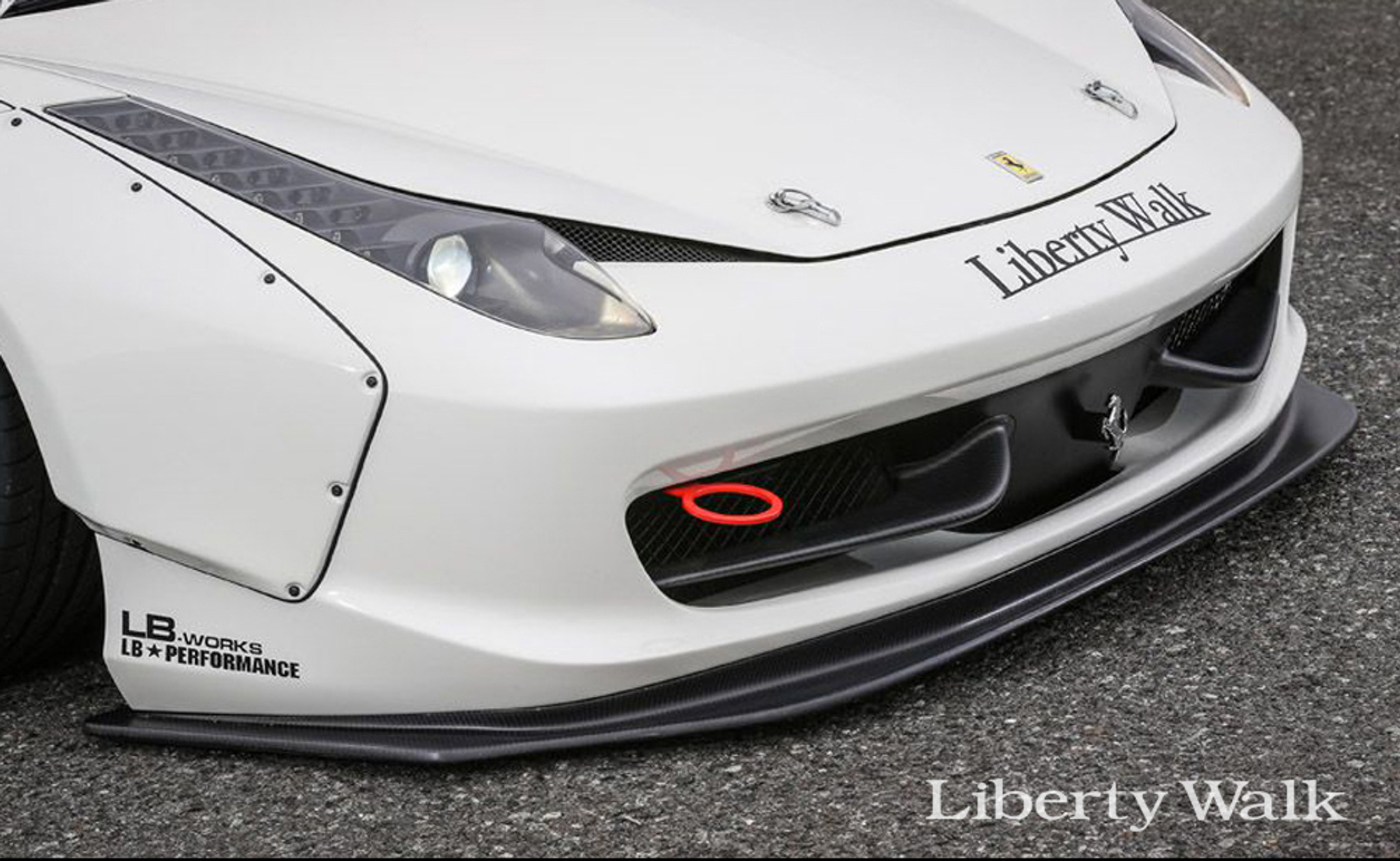 Ferrari 458 Italia Liberty Walk Body Kit - Meduza Design Ltd