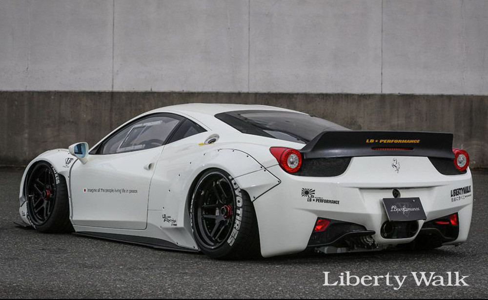 Ferrari 458 Italia Liberty Walk Body Kit Meduza Design Ltd