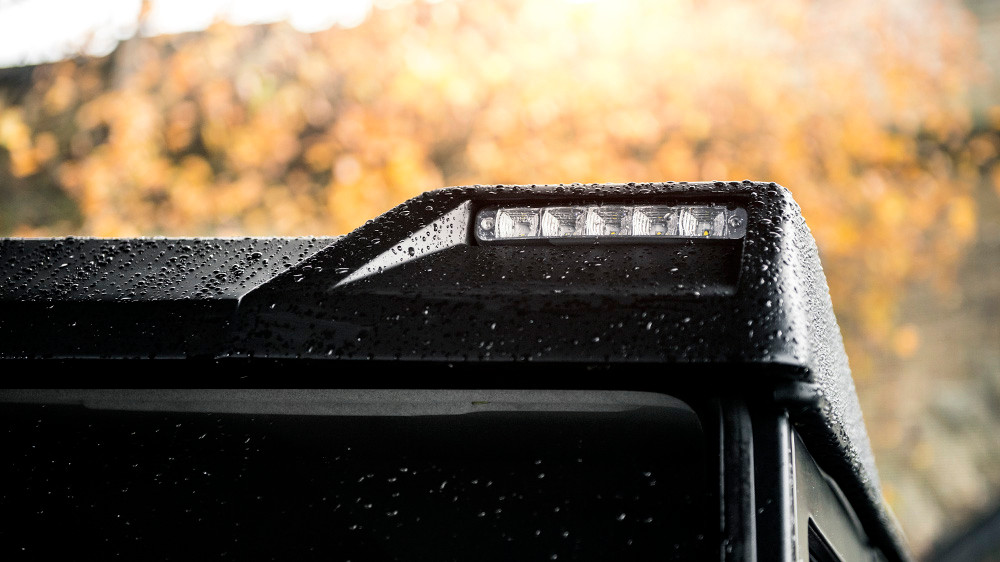 Chelsea Truck Co. Land Rover Defender 90+110 Roof Shield With LED