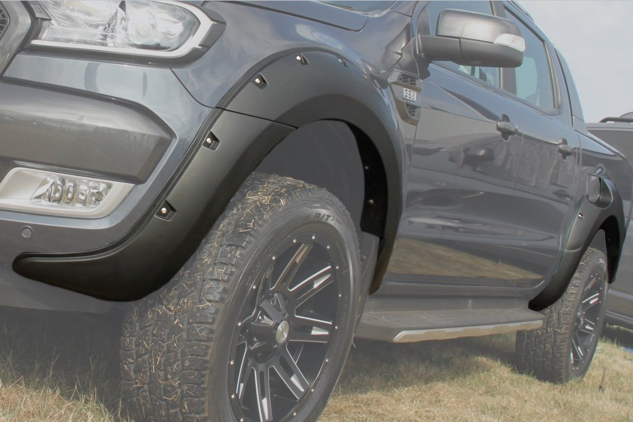 Ford Ranger Wide Body Kit Wheel Arch Set Matte Black Meduza Design Ltd Ford Ranger Wide Body Kit Wheel Arch Set Matte Black Meduza Design Ltd