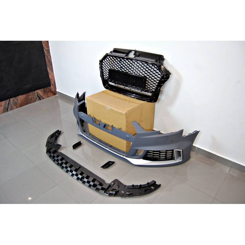 Audi A3 RS3 Style Front Bumper Body Kit 2017> Meduza Design Ltd